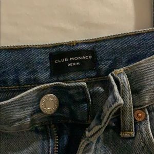 Club Monaco denim jeans